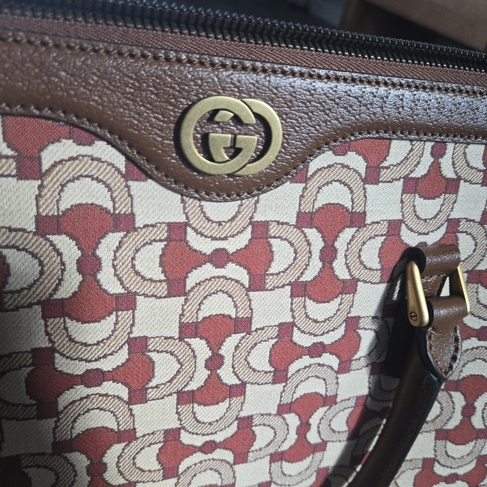 GUCCI NWOT BAULETTO XL DUFFLE TRAVEL BAG - Picture 15 of 16